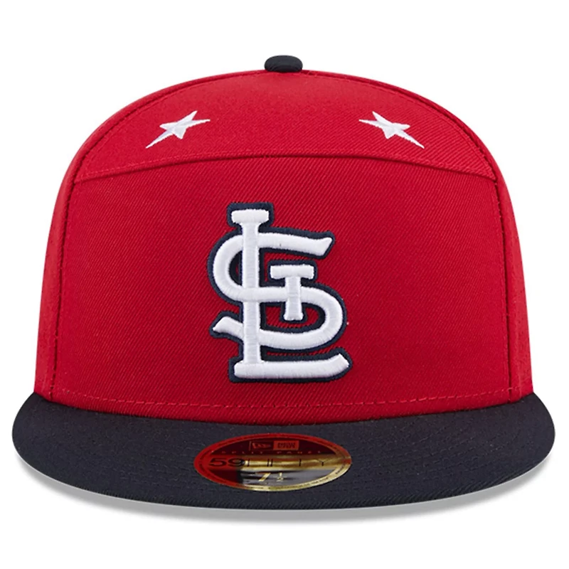 New Era Navy St Louis Cardinals 2025 MLB All-Star Game Side Patch 59FIFTY Fitted Hat