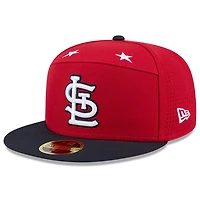 New Era Navy St Louis Cardinals 2025 MLB All-Star Game Side Patch 59FIFTY Fitted Hat