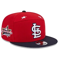 New Era Navy St Louis Cardinals 2025 MLB All-Star Game Side Patch 9FIFTY Snapback Hat