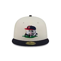 New Era Navy Washington Nationals Bullpen Cart 59FIFTY Fitted Hat