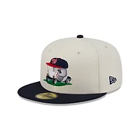 New Era Navy Washington Nationals Bullpen Cart 59FIFTY Fitted Hat