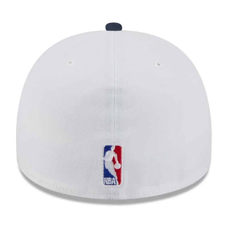 New Era Navy Washington Wizards 2025 NBA Draft A-Frame 59FIFTY Fitted Hat