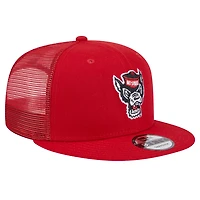 New Era NC State Wolfpack Trucker 9FIFTY Snapback Hat
