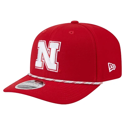 New Era Nebraska Huskers Game Day Multi-Rope 9SEVENTY Stretch-Snap Hat