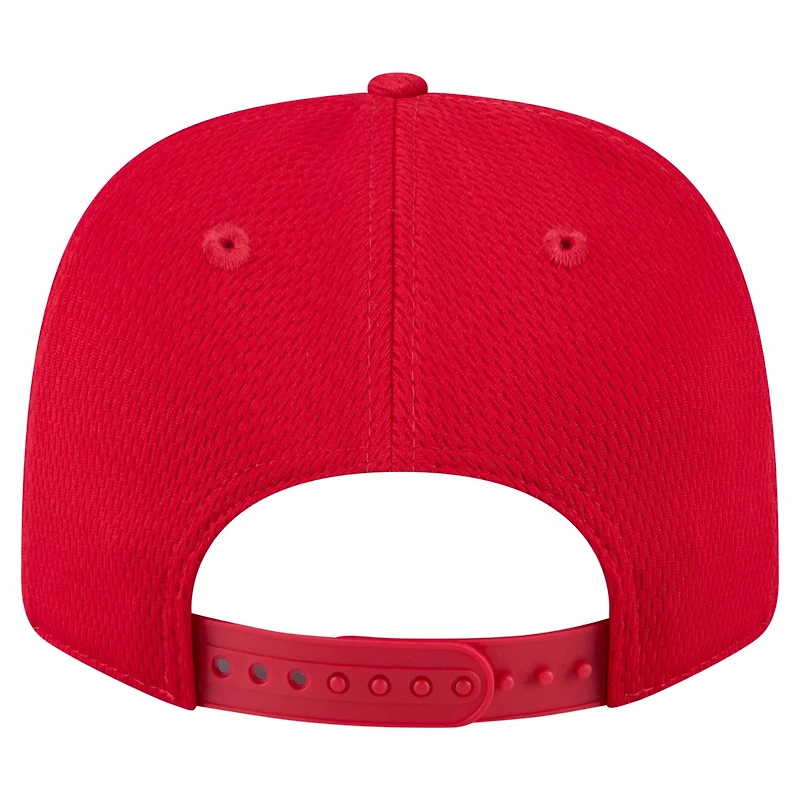 New Era Nebraska Huskers Patched 9SEVENTY Stretch-Snap Adjustable Hat