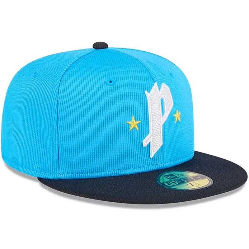 New Era Neptune Navy Philadelphia Phillies City Connect Batting Practice 59FIFTY Fitted Hat