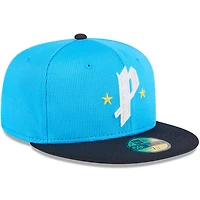New Era Neptune Navy Philadelphia Phillies City Connect Batting Practice 59FIFTY Fitted Hat