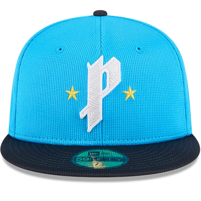 New Era Neptune Navy Philadelphia Phillies City Connect Batting Practice 59FIFTY Fitted Hat