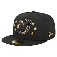 New Era New Jersey Devils Military Appreciation Digital Camo Stars 59FIFTY Fitted Hat
