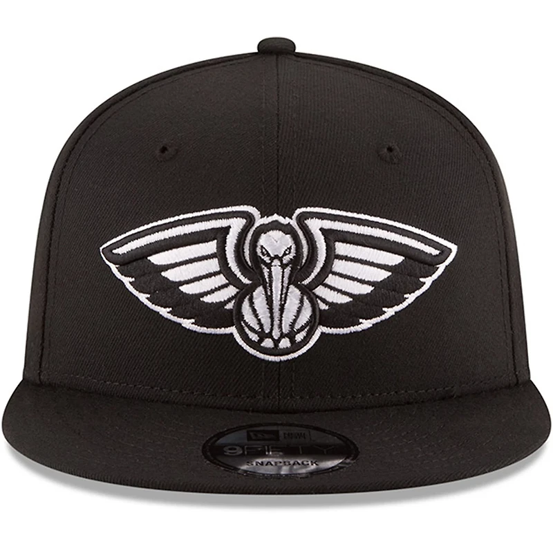 New Era New Orleans Pelicans  White Logo 9FIFTY Adjustable Snapback Hat