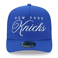New Era New York Knicks 2025 NBA Draft A-Frame 59FIFTY Fitted Hat