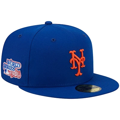 New Era New York Mets 1986 World Series Team Color 59FIFTY Fitted Hat