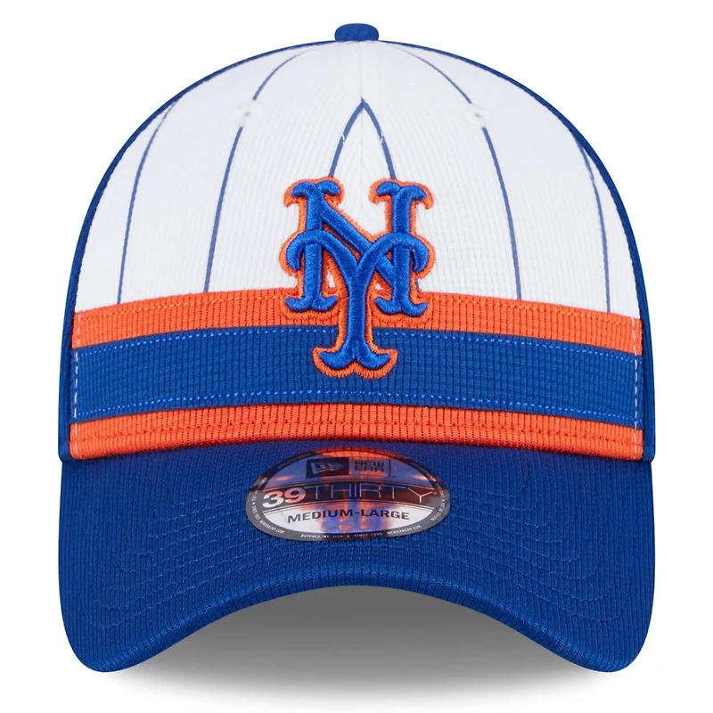 New Era York Mets 2024 Batting Practice 39THIRTY Flex Hat