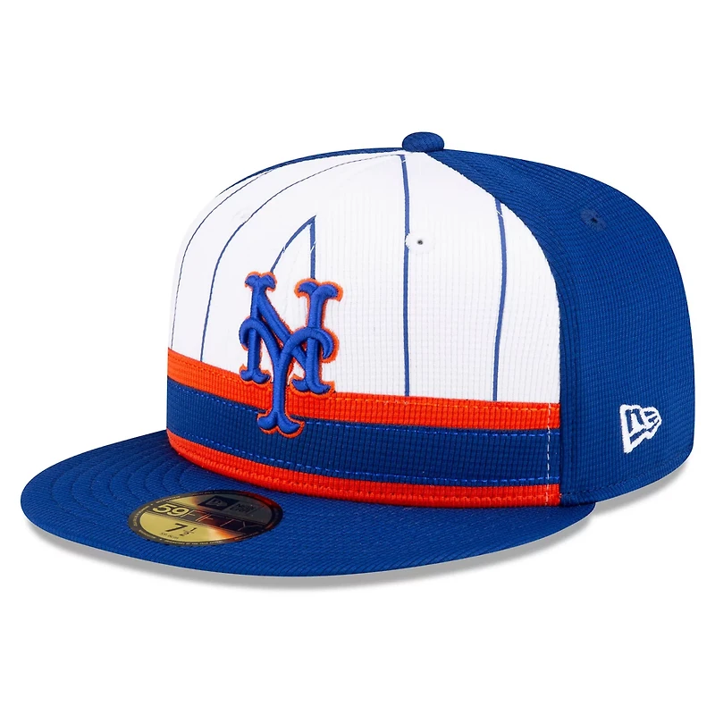 New Era New York Mets 2024 Batting Practice 59FIFTY Fitted Hat