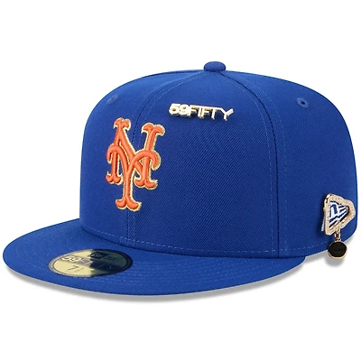 New Era New York Mets 2025 59FIFTY Day 59FIFTY Fitted Hat with Pins
