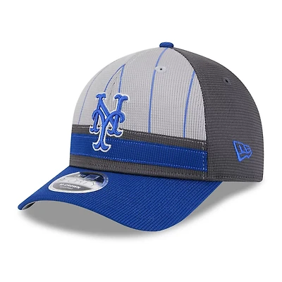 New Era New York Mets 2025 Batting Practice 9FORTY M-Crown Adjustable Hat