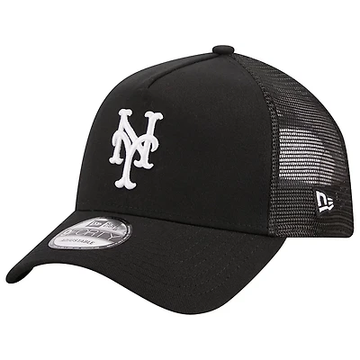 New Era New York Mets A-Frame 9FORTY Trucker Adjustable Hat