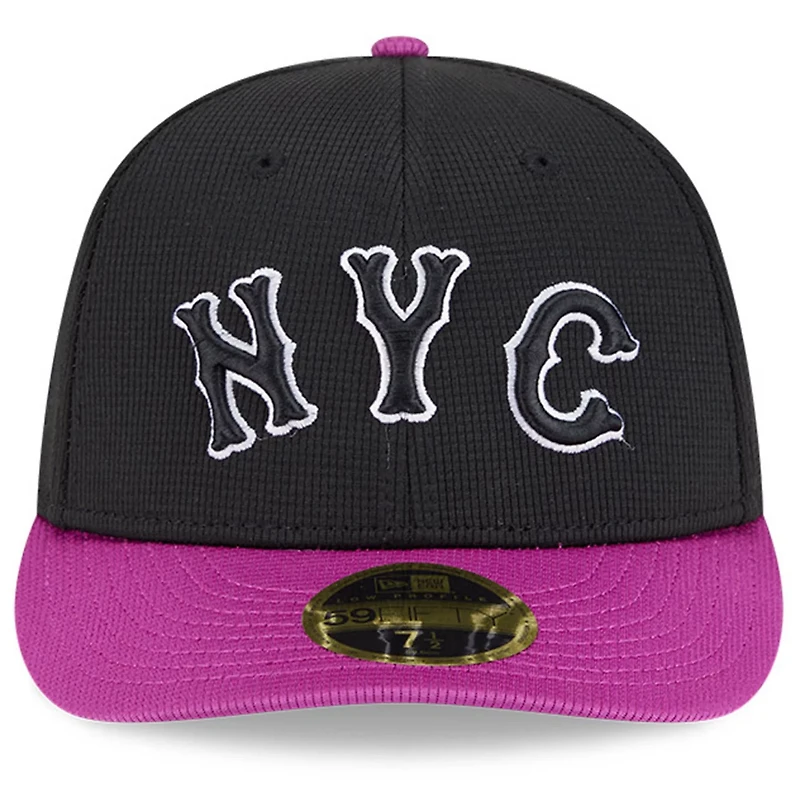 New Era New York Mets City Connect Batting Practice Low Profile 59FIFTY Fitted Hat