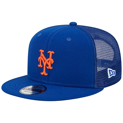 New Era New York Mets Team Color Trucker 9FIFTY Snapback Hat