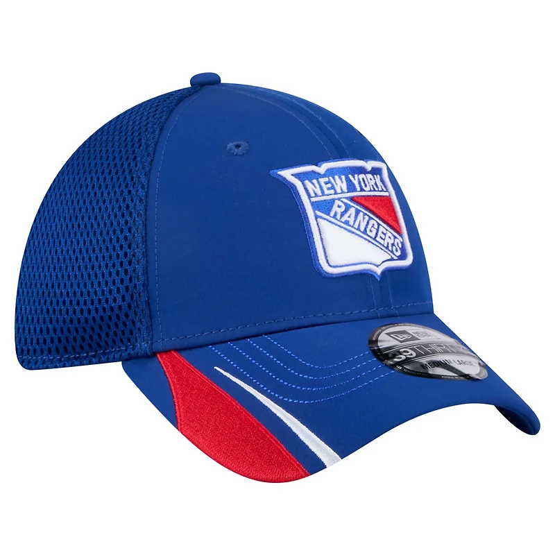 New Era York Rangers Linear Featherweight 39THIRTY Flex Hat