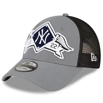 New Era New York Yankees 2022 Division Series Winner Locker Room 9FORTY Snapback Hat