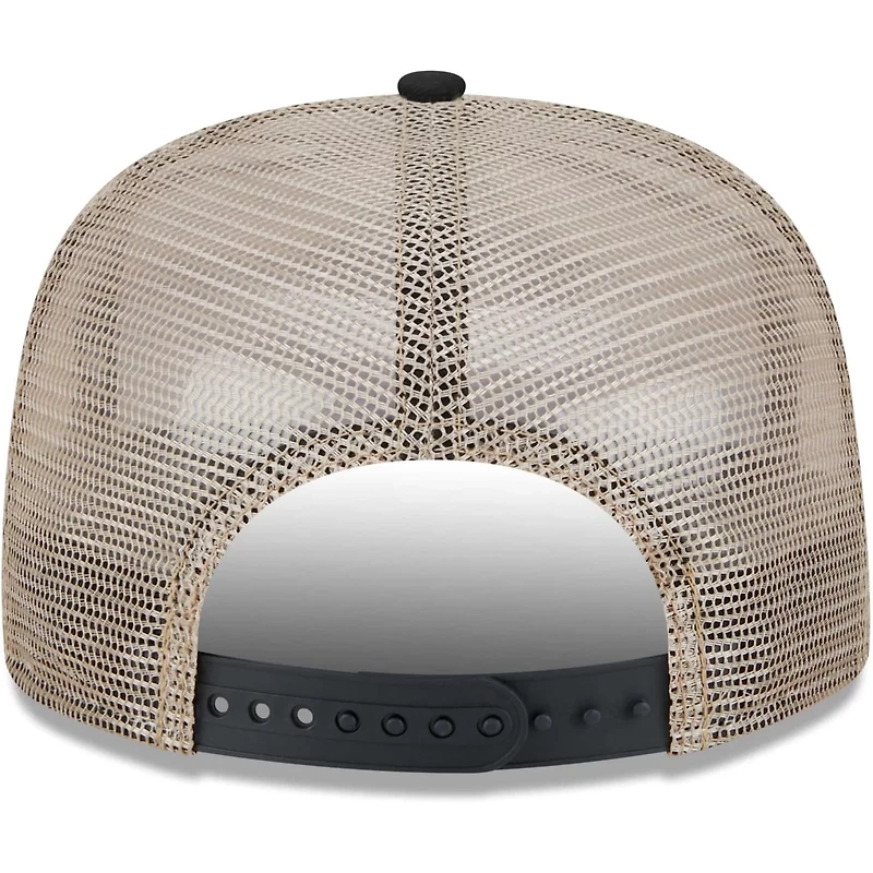 New Era New York Yankees Chrome Camo A-Frame 9FIFTY Trucker Snapback Hat