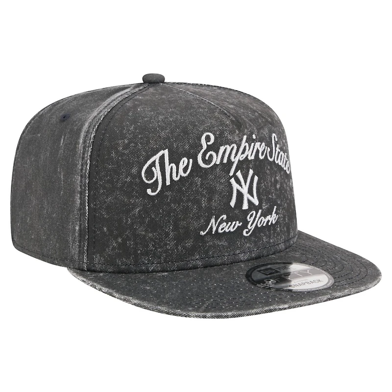 New Era New York Yankees City Slogan A-Frame 9FIFTY Snapback Hat