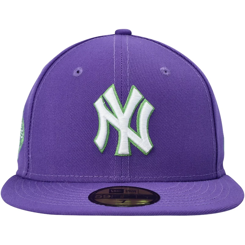 New Era New York Yankees Lime Side Patch 59FIFTY Fitted Hat