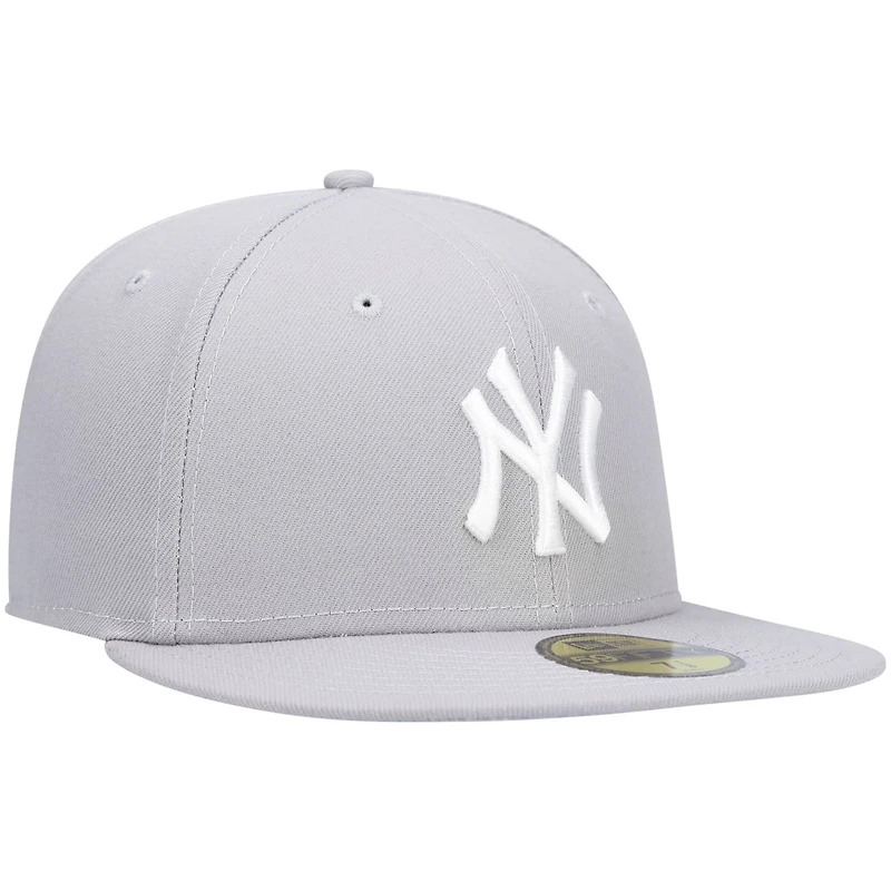 New Era Kelly York Yankees White Logo 59FIFTY Fitted Hat