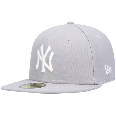 New Era Kelly York Yankees White Logo 59FIFTY Fitted Hat