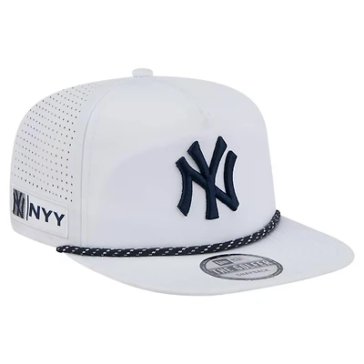 New Era New York Yankees Perforated Golfer Snapback Hat
