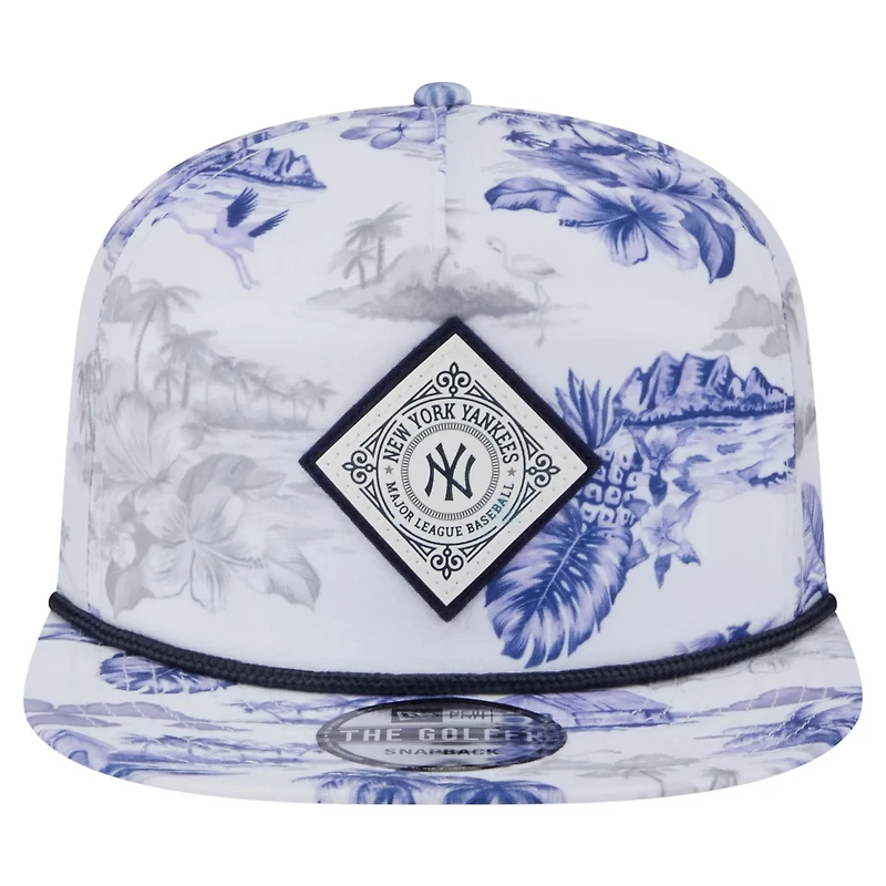 New Era New York Yankees Printed Island Golfer Snapback Hat