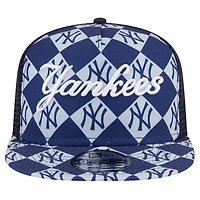 New Era New York Yankees Seeing Diamonds A-Frame Trucker 9FIFTY Snapback Hat