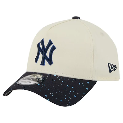 New Era New York Yankees Speckle A-Frame 9FORTY Adjustable Hat