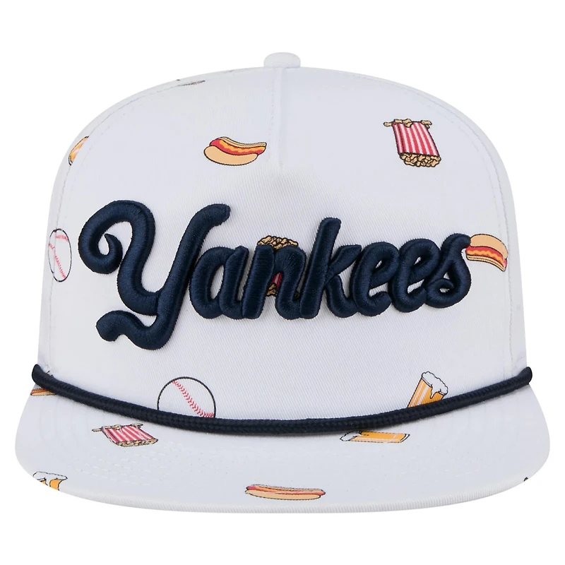 New Era New York Yankees Team Cheer Rope 19TWENTY Adjustable Hat