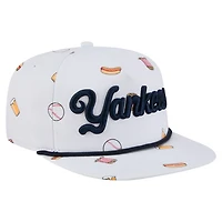 New Era New York Yankees Team Cheer Rope 19TWENTY Adjustable Hat