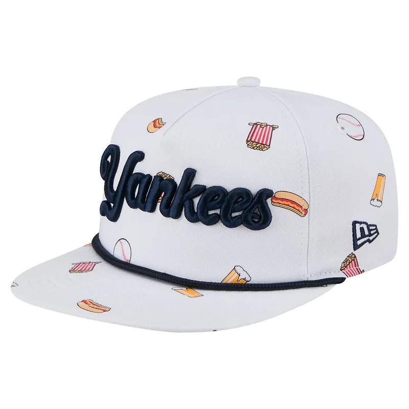 New Era New York Yankees Team Cheer Rope 19TWENTY Adjustable Hat