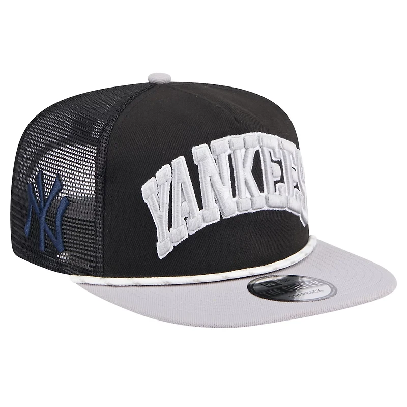 New Era New York Yankees Throwback Meshback Golfer Hat