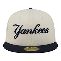 New Era New York Yankees Two-Tone Stitch 59FIFTY Fitted Hat