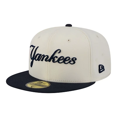 New Era New York Yankees Two-Tone Stitch 59FIFTY Fitted Hat