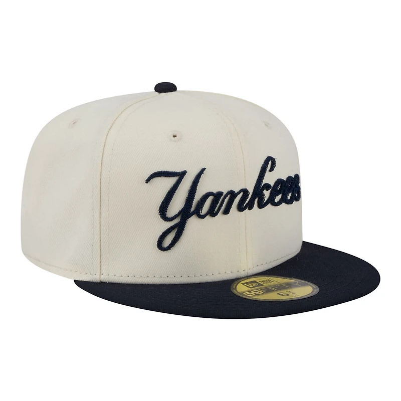 New Era New York Yankees Two-Tone Stitch 59FIFTY Fitted Hat
