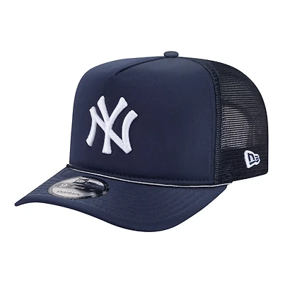New Era New York Yankees Worn A-Frame 9FIFTY Trucker Snapback Hat