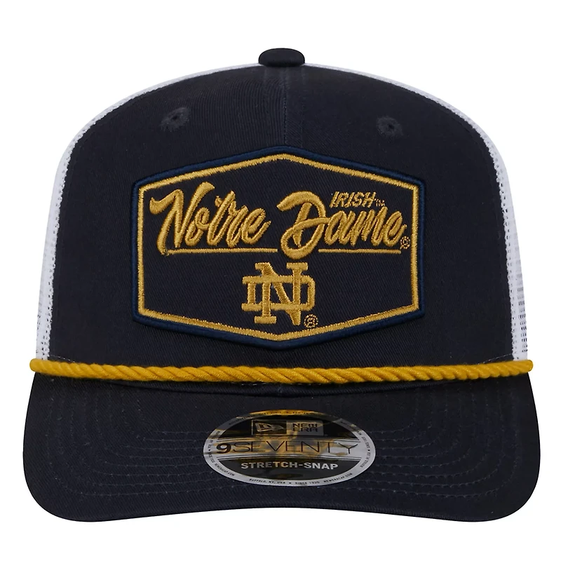 New Era Notre Dame Fighting Irish 9SEVENTY Stretch-Snap Adjustable Hat