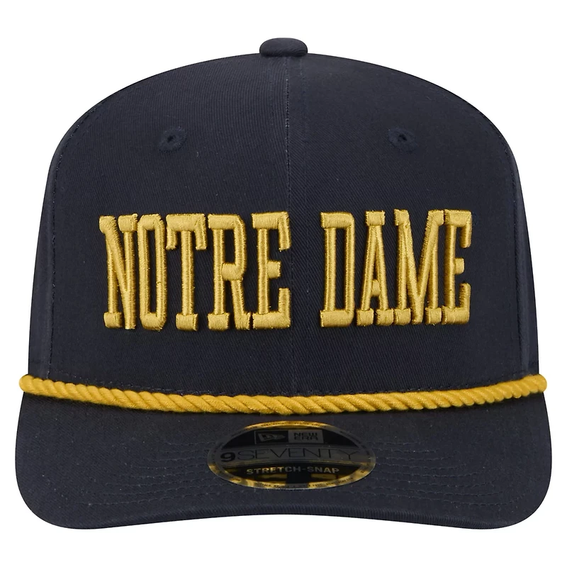 New Era Notre Dame Fighting Irish 9SEVENTY Stretch-Snap Adjustable Hat