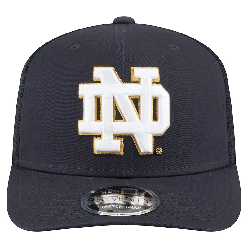 New Era Notre Dame Fighting Irish Primary 9SEVENTY Trucker Stretch-Snap Hat