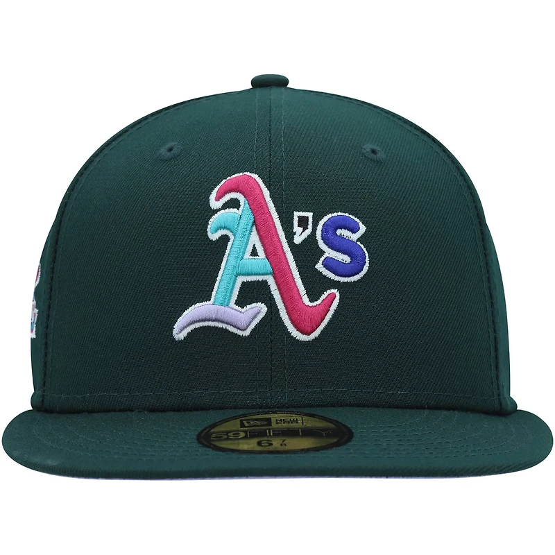 New Era Oakland Athletics 1989 World Series Polar Lights 59FIFTY Fitted Hat