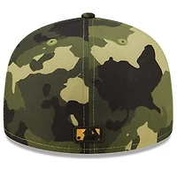 New Era Oakland Athletics 2022 Armed Forces Day On-Field 59FIFTY Fitted Hat