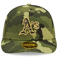 New Era Oakland Athletics 2022 Armed Forces Day On-Field Low Profile 59FIFTY