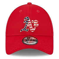 New Era Oakland Athletics 2023 Fourth of July 9FORTY Adjustable Hat