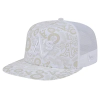 New Era Oakland Athletics Logo Dunes A-Frame Trucker 9FIFTY Snapback Hat
